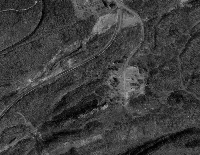 The Old And New Alignments Of Pennsylvania Route 61 Following The Centralia Mine Fire