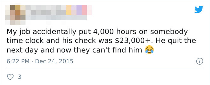 Company Has Absolutely No Way Of Tracking A Severely Overpaid Employee