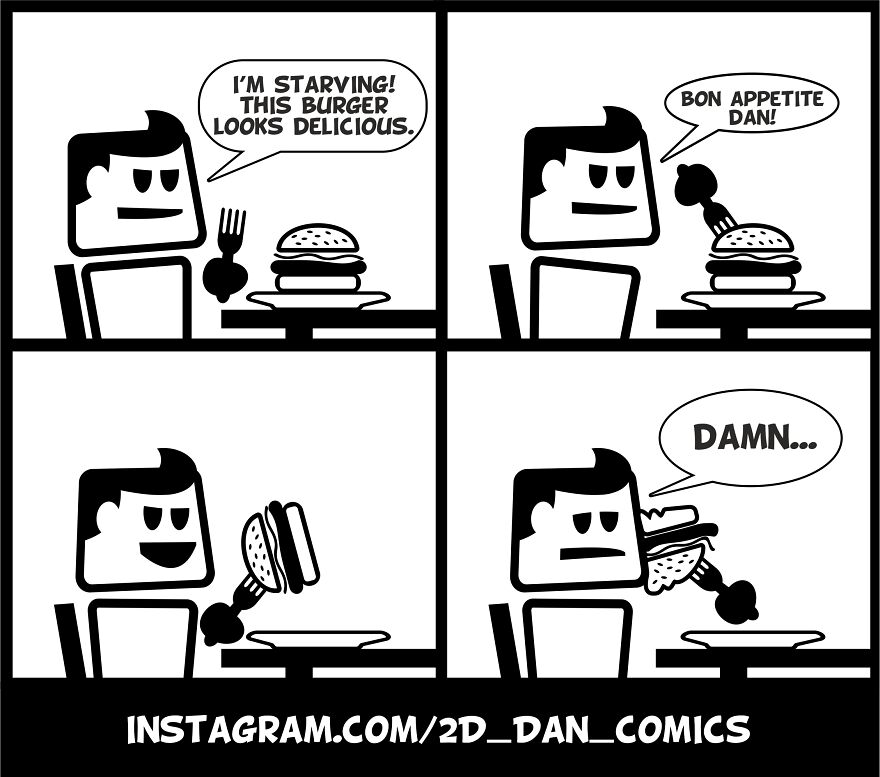 My 2D_dan Comic Series Helps Understanding Two-Dimensional Space The Fun Way My 2D_dan Comic Series Helps Understanding Two-Dimensional Space The Fun Way