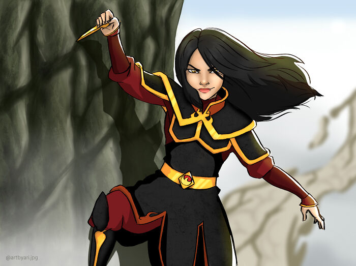 Azula Scene Redraw :)