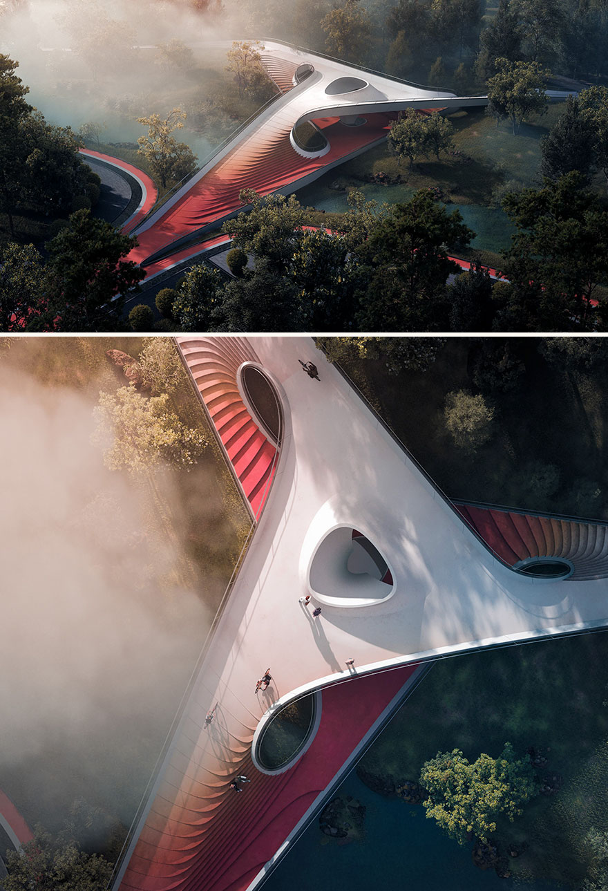 Pirouette Bridge (Best In Transportation Architectural Design)