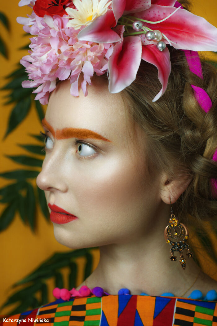 Katarzyna Niwinska's 'Rainbow Frida' Photosession