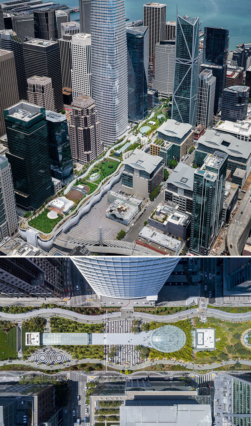 Salesforce Transit Center Park (Best In Large-Scale Landscape Projects)