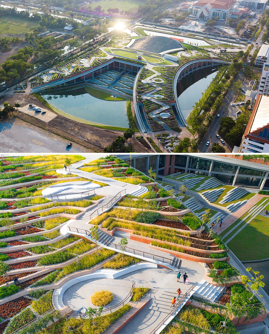 Thammasat Urban Farm Rooftop (Winner, Landscape Design Of The Year)