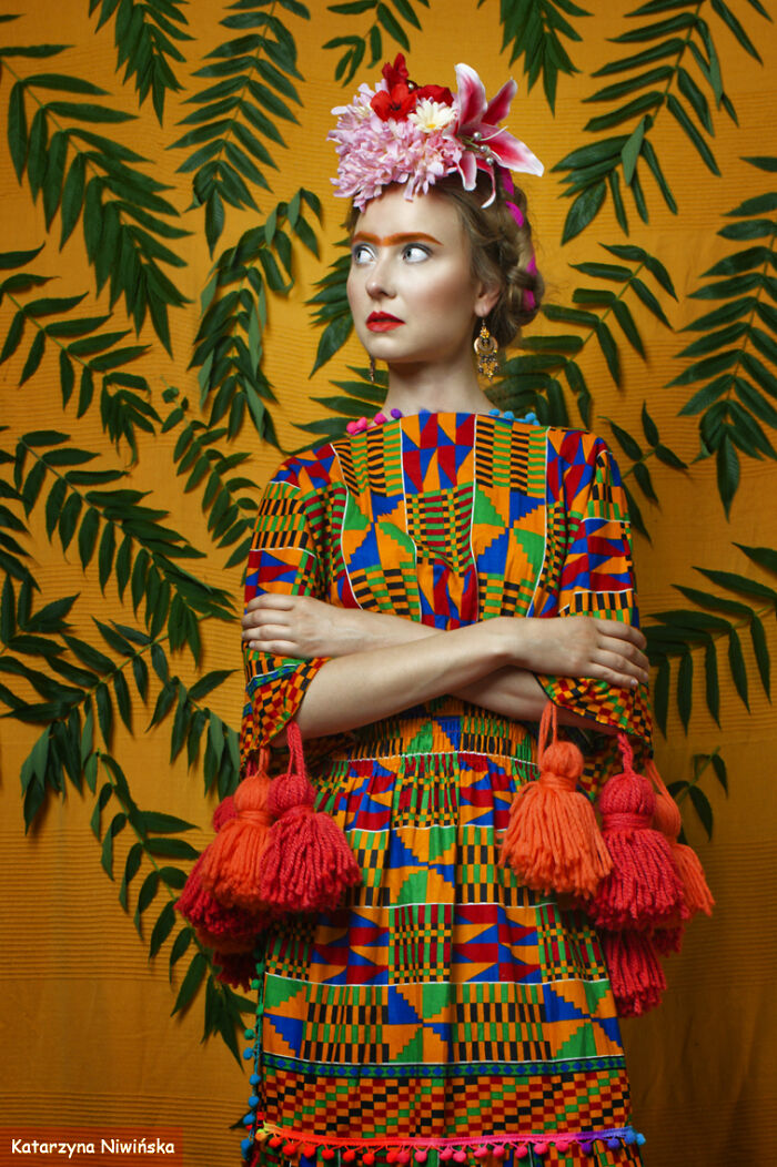Katarzyna Niwinska's 'Rainbow Frida' Photosession