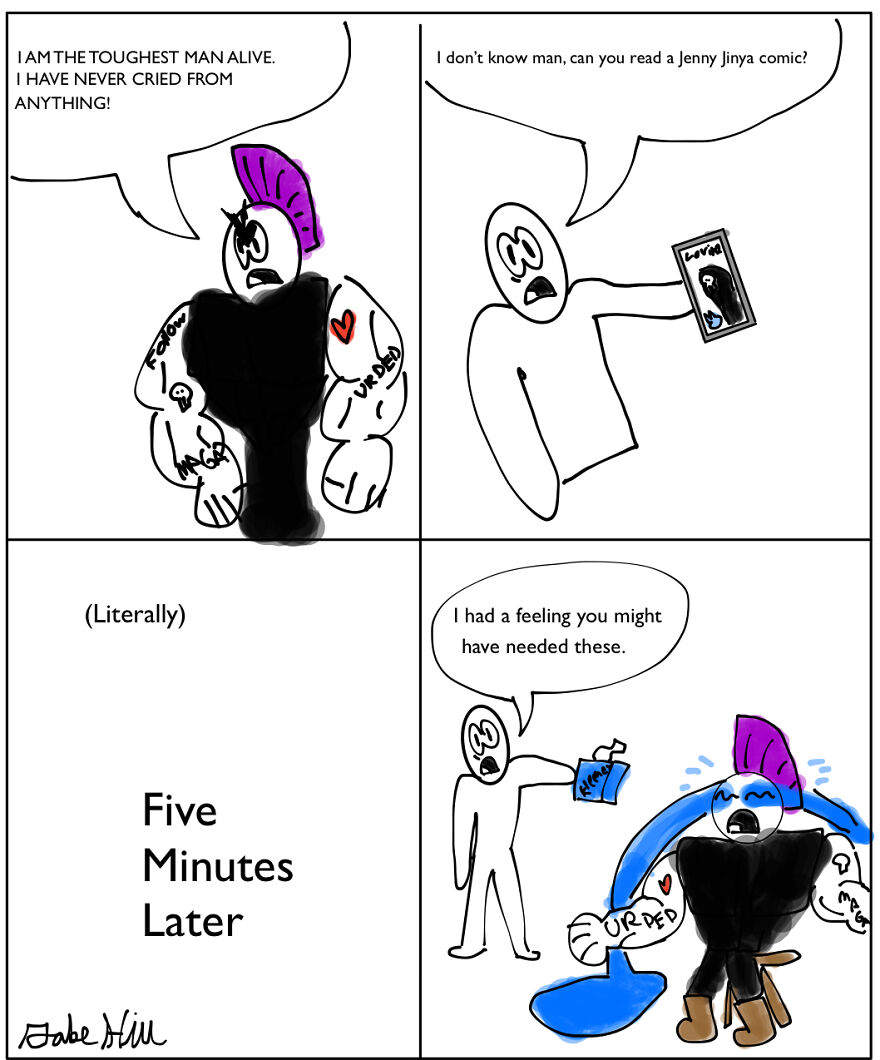 I Made A Quick Four Panel Comic On Jenny-Jinya I Made A Quick Four Panel Comic On Jenny-Jinya
