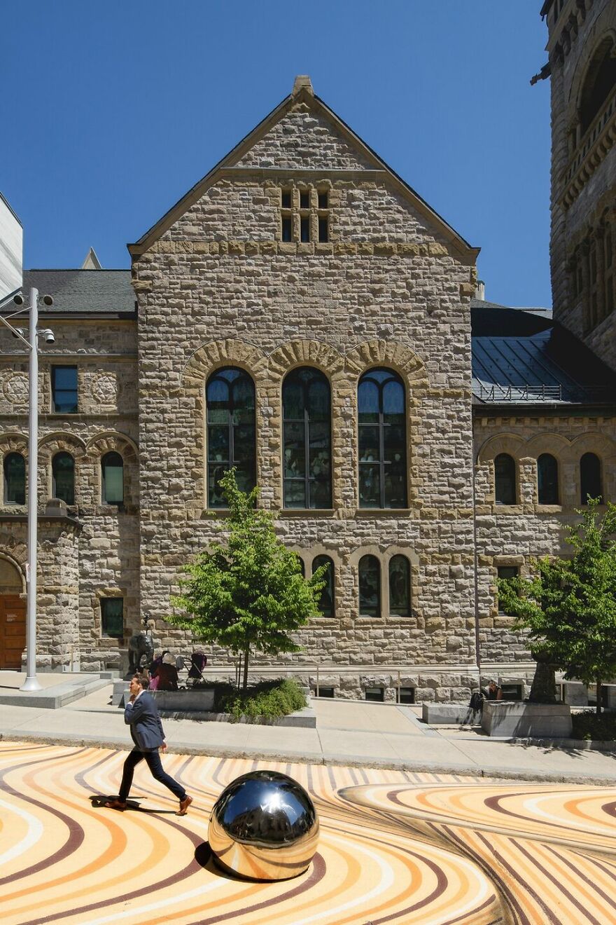 Optical Illusion Transforms A Street In Montreal Into Wavy Sand Dunes