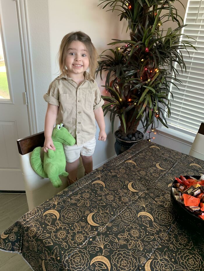 My Niece As The Crocodile Hunter, Isn’t She A Beaut?!?