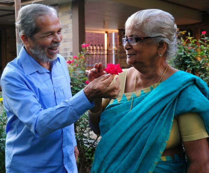 My Grandpa Still Working To Impress My Granny After 59 Years Of Marriage