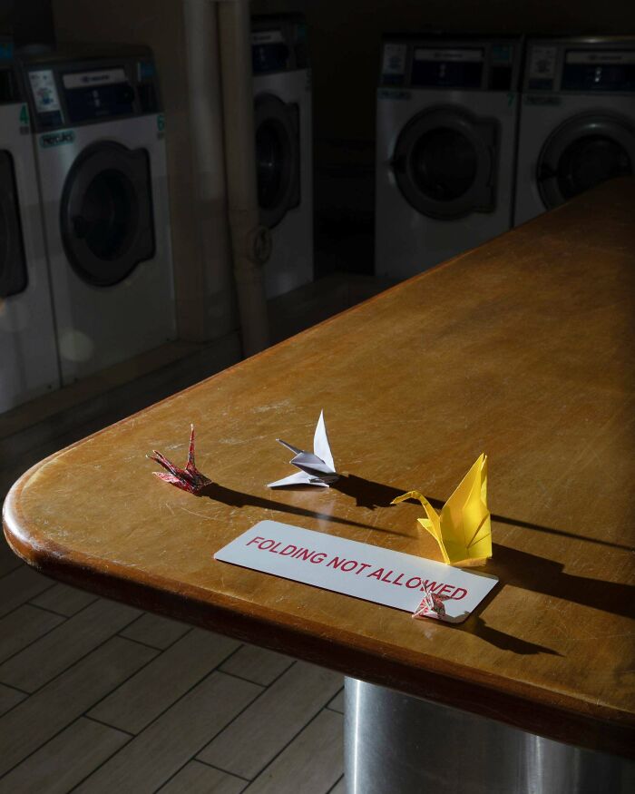 Some Pretty Intense Vandalism In The Laundry Room, But Rules Are Meant To Be Broken