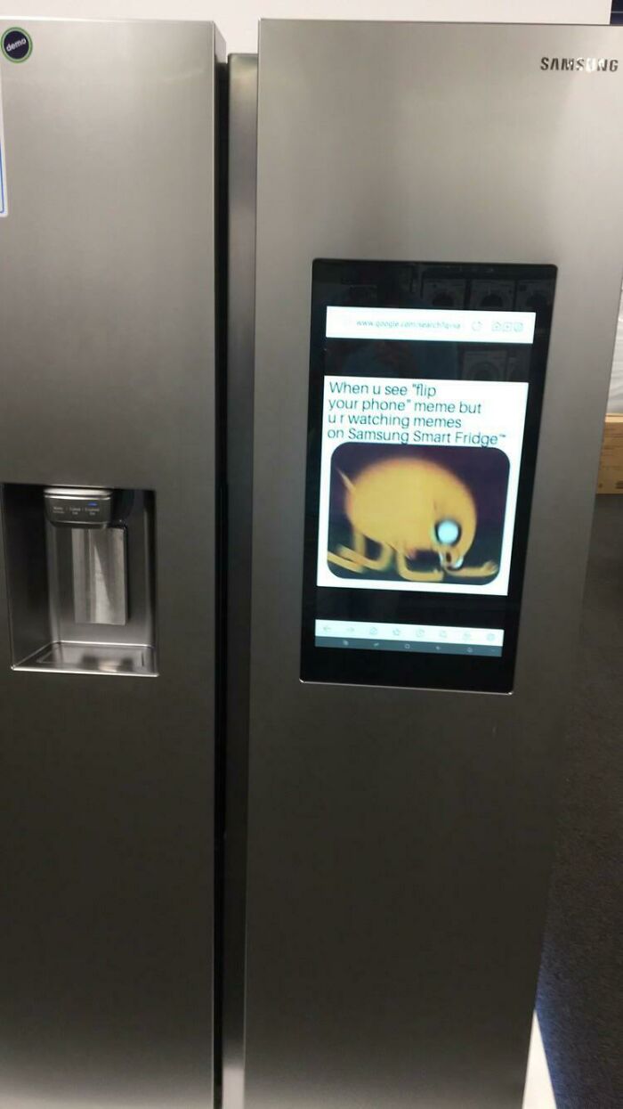 I Found A Samsung Smart Fridge And...