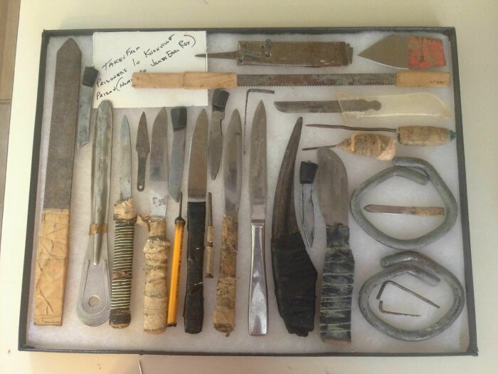 My Collection Of Confiscated Prison Shanks