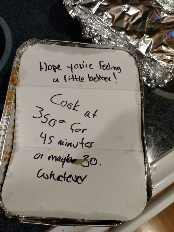 Mom Dropped This Off On My Porch After Us Having The Rona For Days. Made Me A Little Happy On The Inside