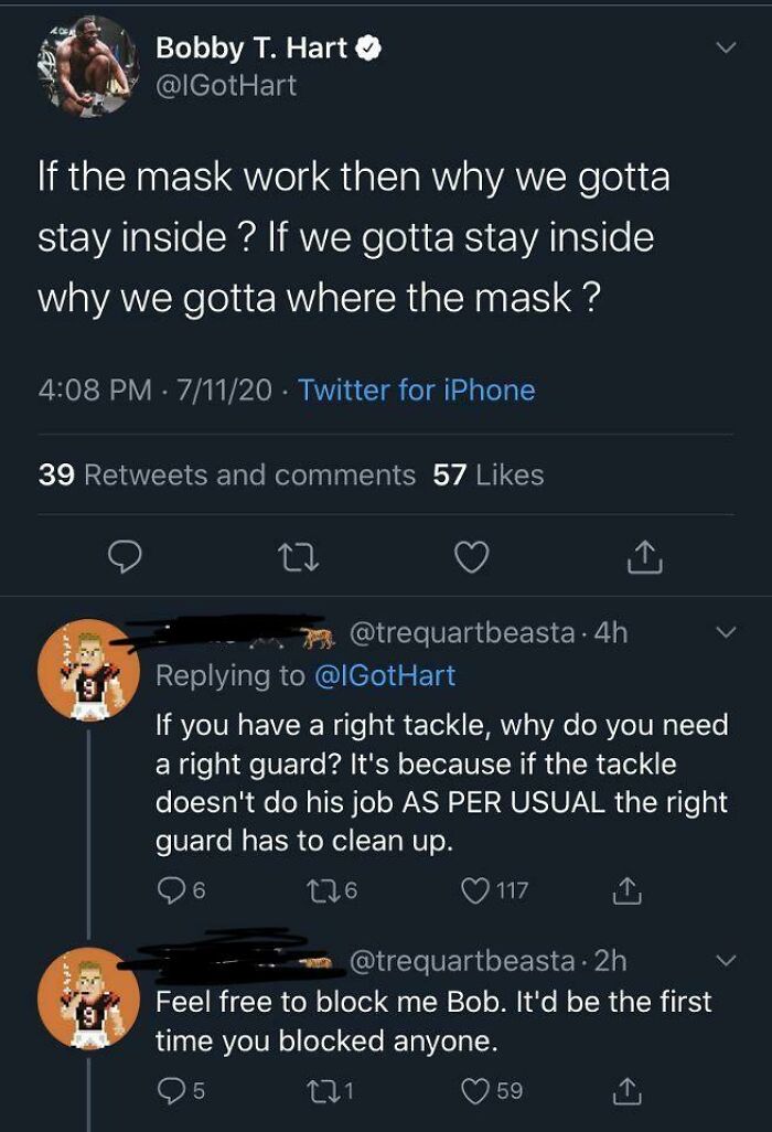 The Rt For The Cincinnati Bengals Gets Murdered By A Disgruntled Fan.