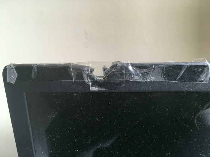 Laptop Was Left Touching An Incandescent Lamp