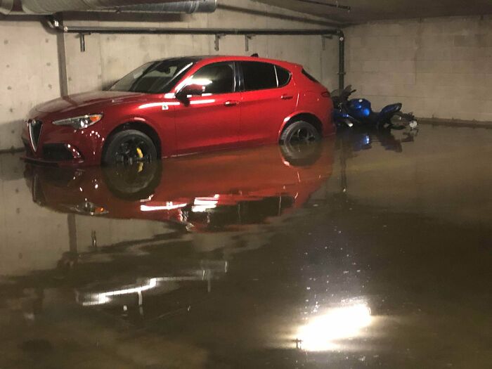Woke Up To Find Out I Need A Boat To Get To My Car