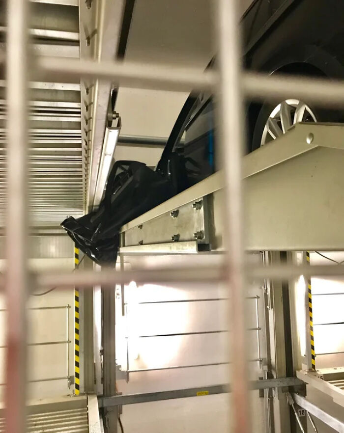 Remember To Close Your Door Before Using An Automated Parking System