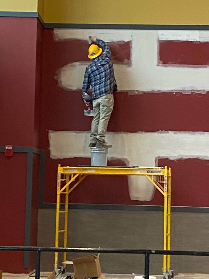 You Already Know He Was Scooting Along Too, While On The Bucket. Also Job Site Exposed To Coronavirus And Still Open