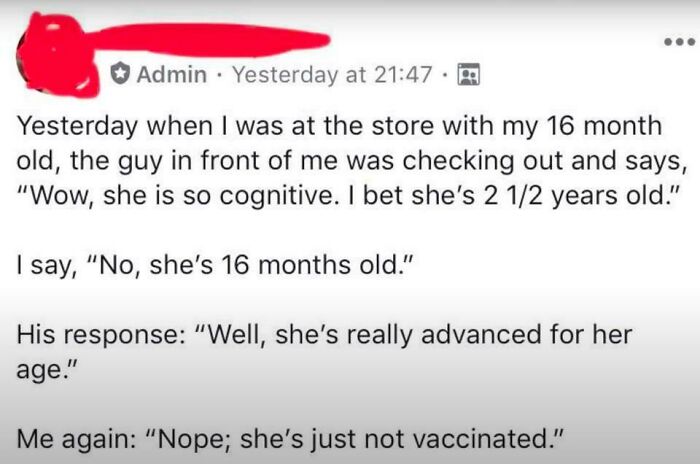 Who The F Says “She Is So Cognitive”??