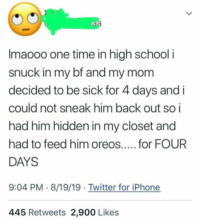 Does Homeboy Not Have Parents Or A Bladder?