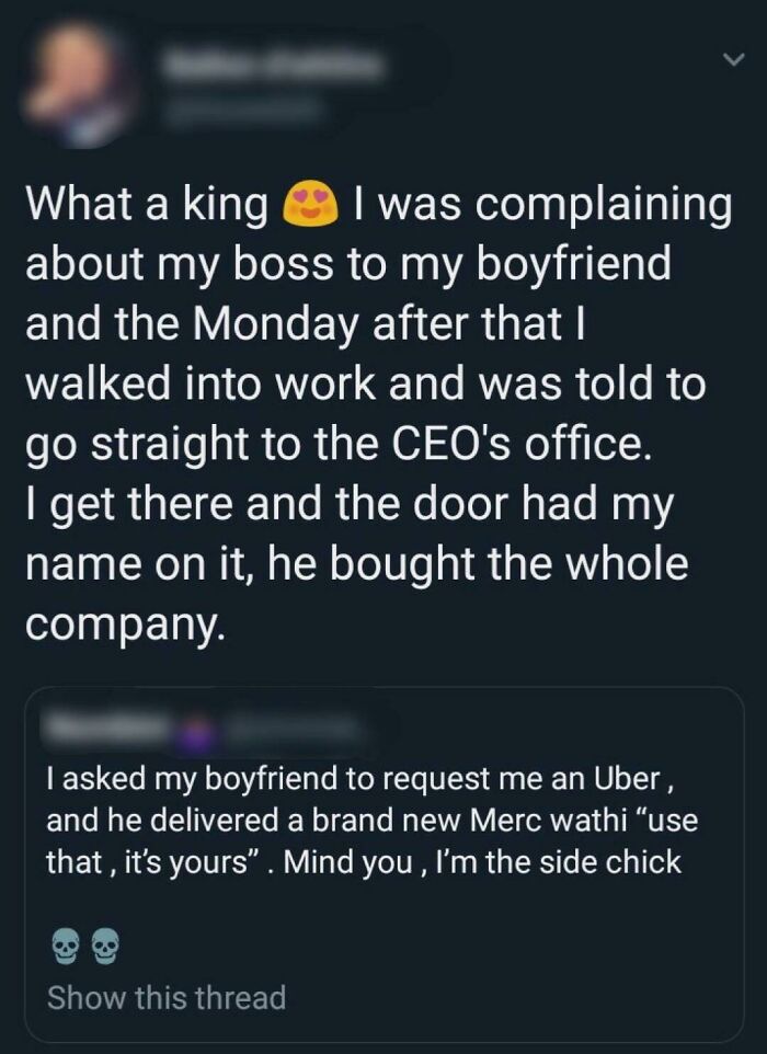 These Boyfriends Truly Are Rich