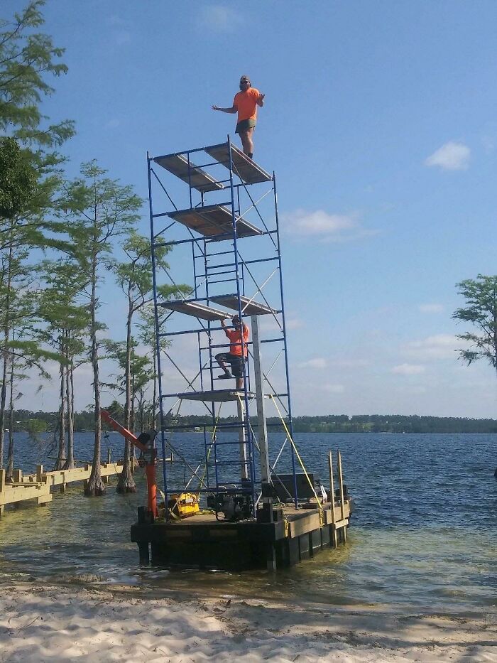 My Buddy Sent Me This From His Job Site Today