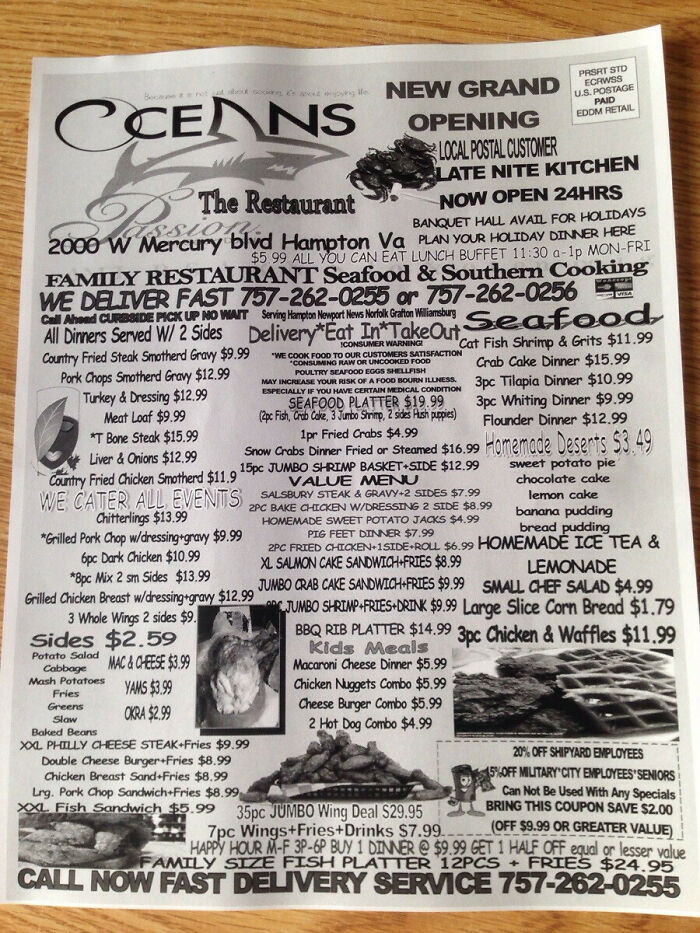 Everything About This Menu