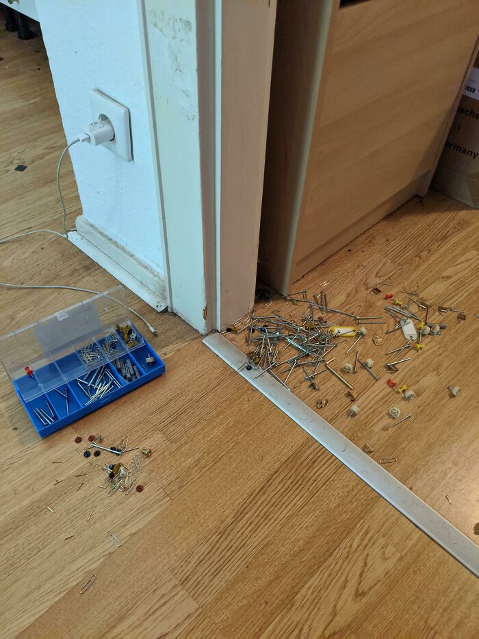 Dropped This After Buying Today. Put It All Back In, Stood On A Pin, Dropped It Again