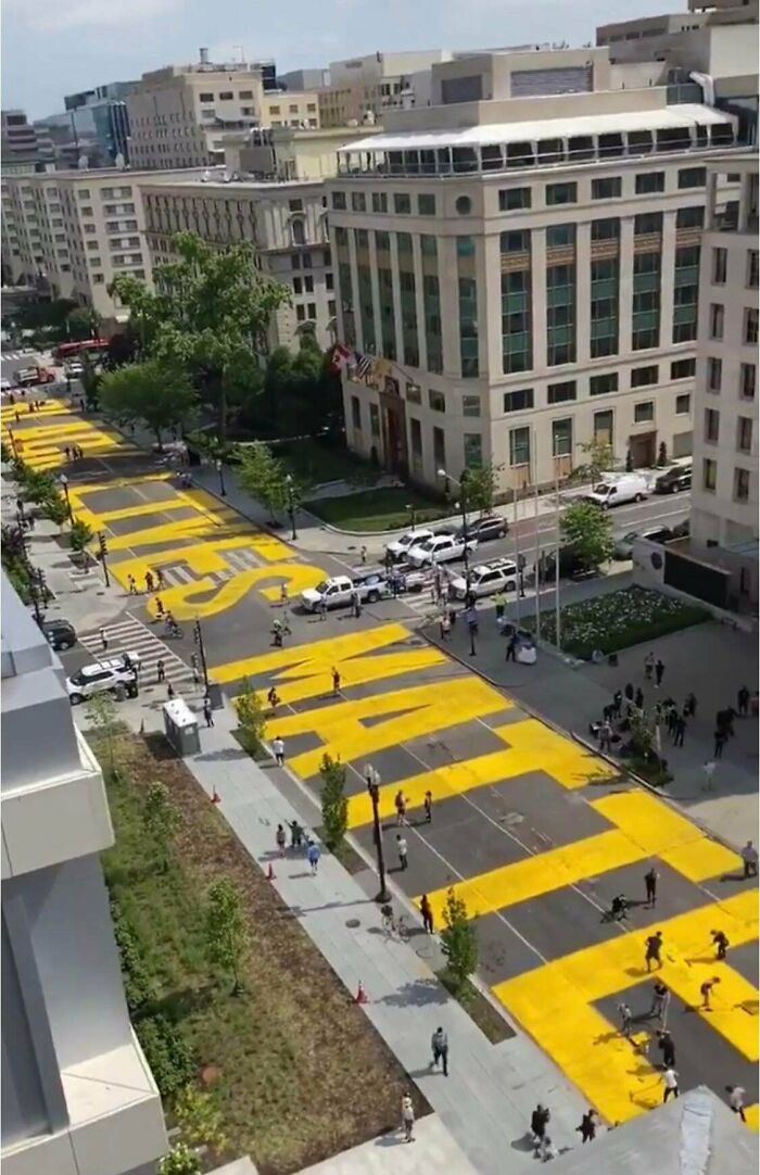 The Road To The White House Just Got A Fresh Paint Job