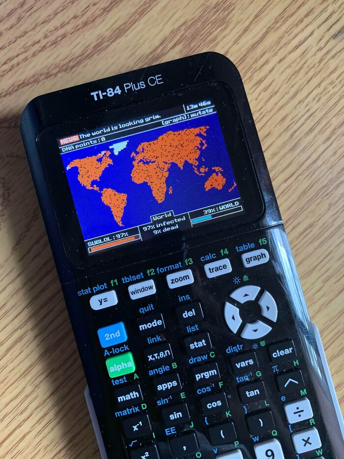 My Friend And I Coded Plague Inc… For A Ti-84 Calculator