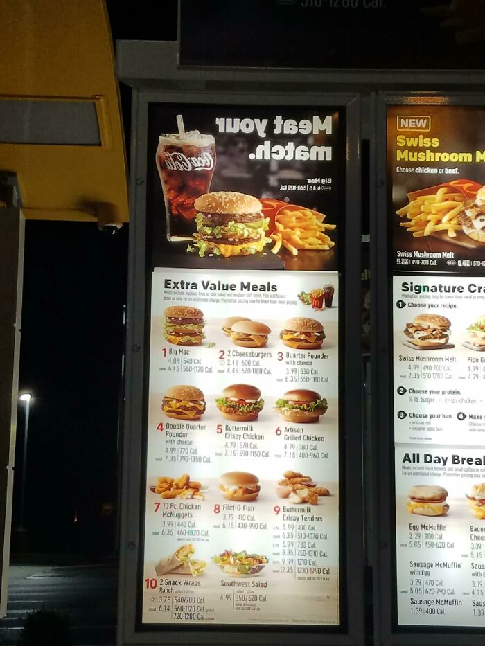 When You Ask The New Guy To Change The Sign In The Menu Board