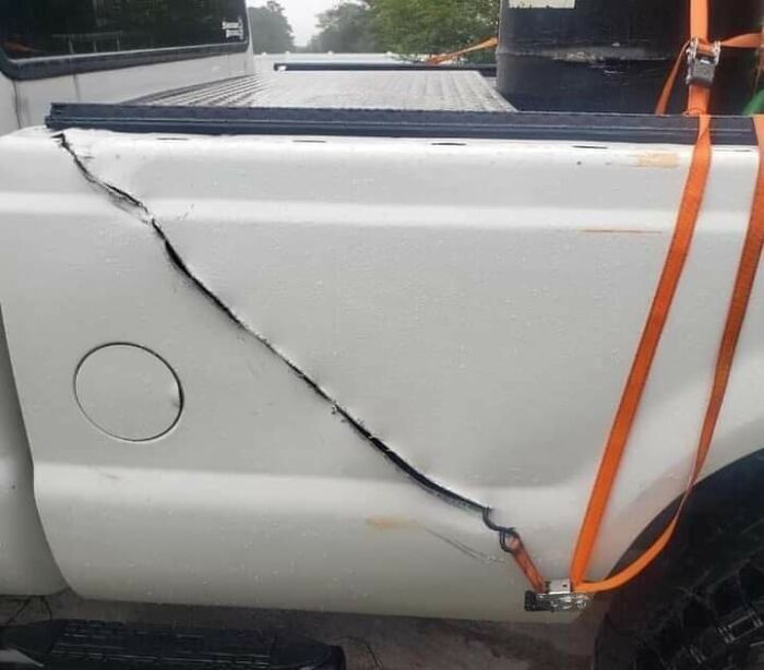 Pulled Up Next To A Truck At The Store, And Well