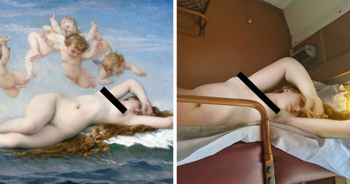 Artist Places People From Classical Paintings Into The Modern World And The Result Is Surprisingly Fitting (27 New Pics)