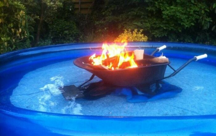 I Got A Heated Pool Now. Yup