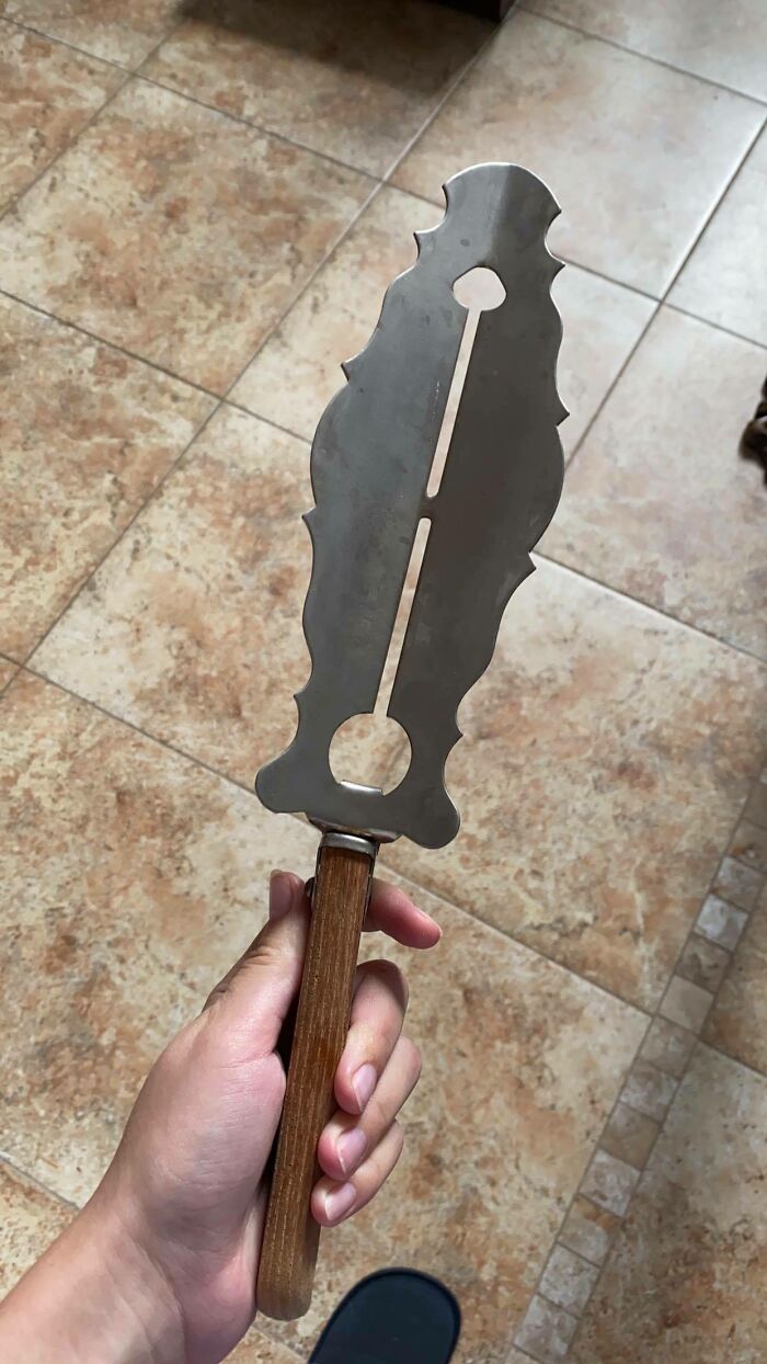 What Is This? I Found It In A Vintage Shop In The Kitchen Area. Somebody Told Me It's For Cheese