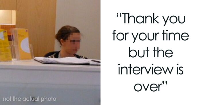 Man Fails His Job Interview Immediately After A Trick Test At Reception