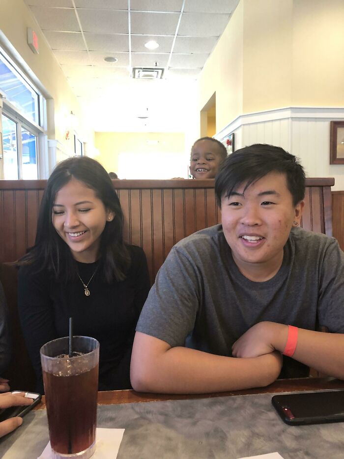 Most Wholesome Photobomb