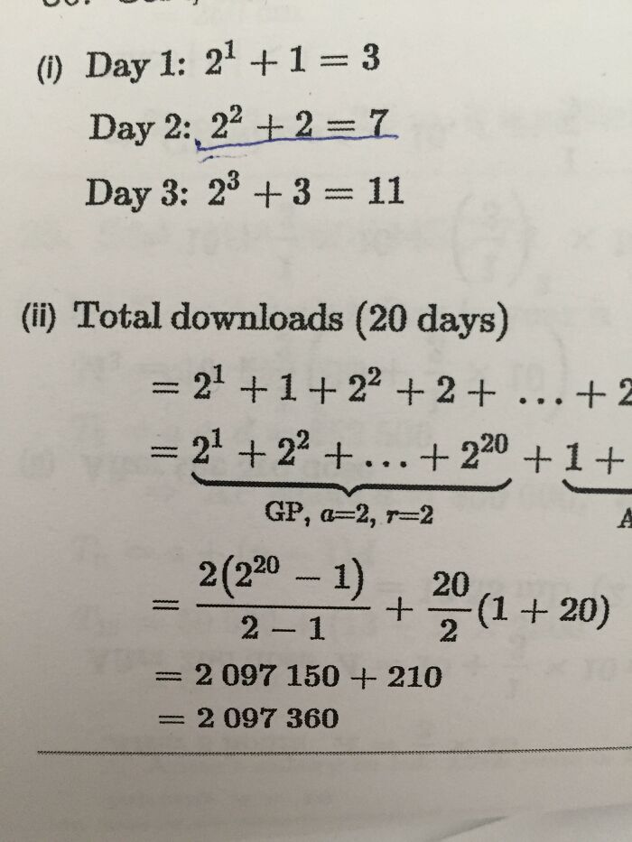 Apparently 4+2 = 7
