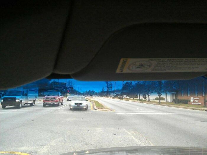 We Always Hear About Showers, Mirrors, And Bathroom Stalls, But I Can't Be The Only One Who Can't Stand This At Traffic Lights...