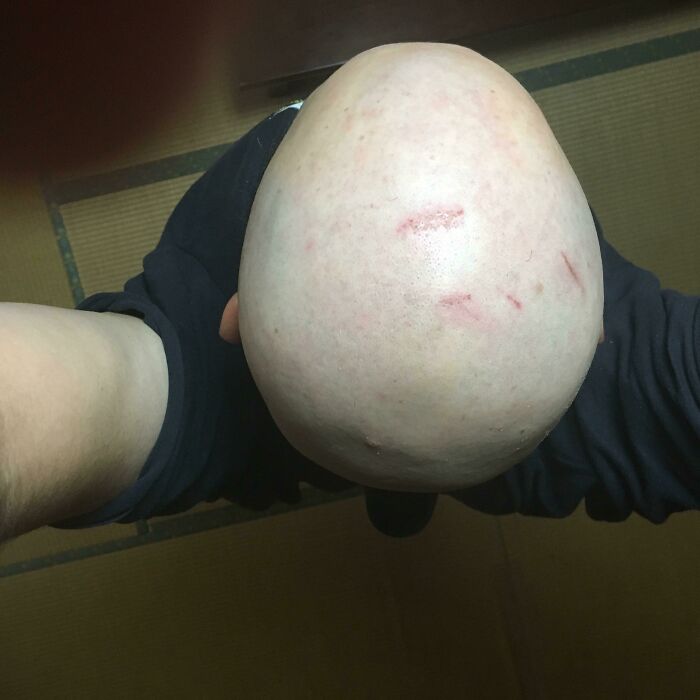 6’3” Lived In A Traditional Japanese House In Japan For Two Months. There Was Lots Of Exposed Wooden Beams