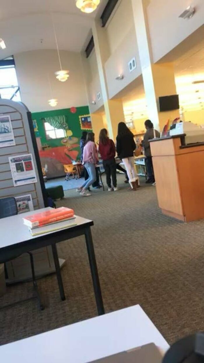 I Was Volunteering At A Library And Everyone Told Me To Be Shorter