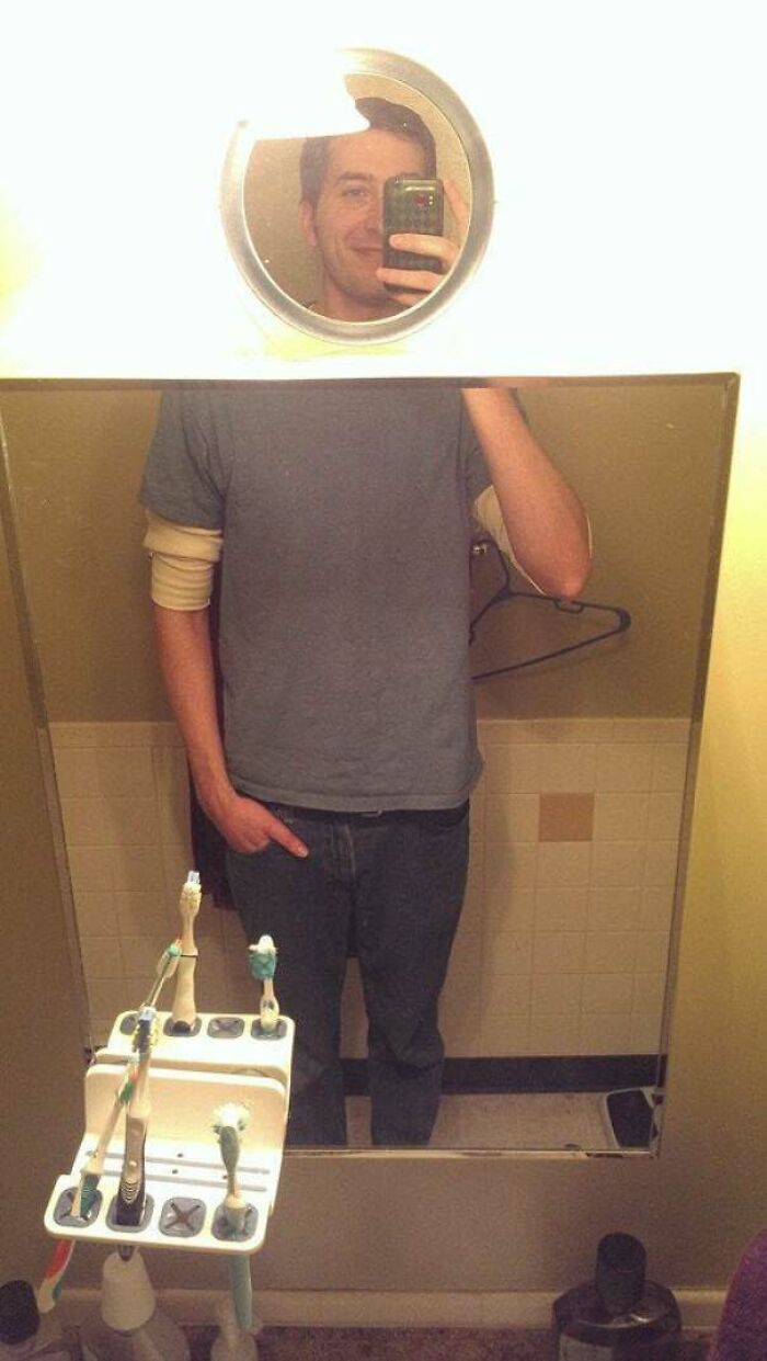 Finally, A Bathroom Mirror Just For Me