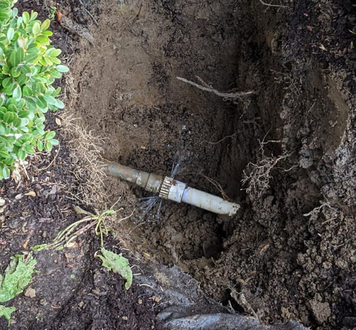 Spending $6,000 Because Some Idiot Who Built This House Cheaped Out And Used PVC For Part Of The Water Main