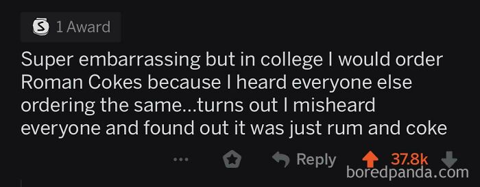 One Roman Coke Please...