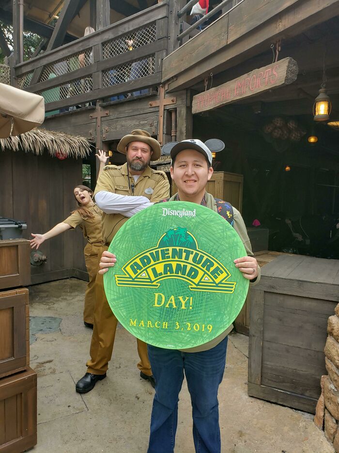 In Honor Of The 65th Anniversary, My Favorite Picture/Photobomb With Cast Members