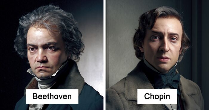 3D Artist Refreshes The Look Of Artists From The Past