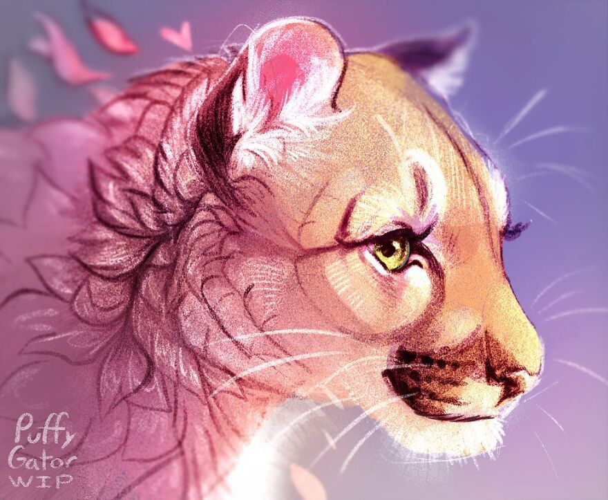 Cute-Animal-Illustrations-Puffygator-Nana-Key