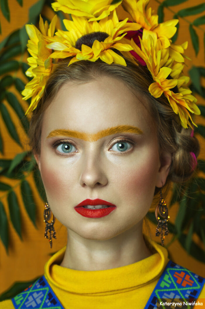 Katarzyna Niwinska's 'Rainbow Frida' Photosession