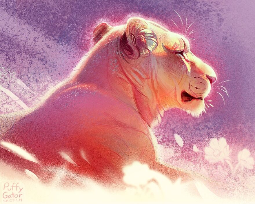 Cute-Animal-Illustrations-Puffygator-Nana-Key