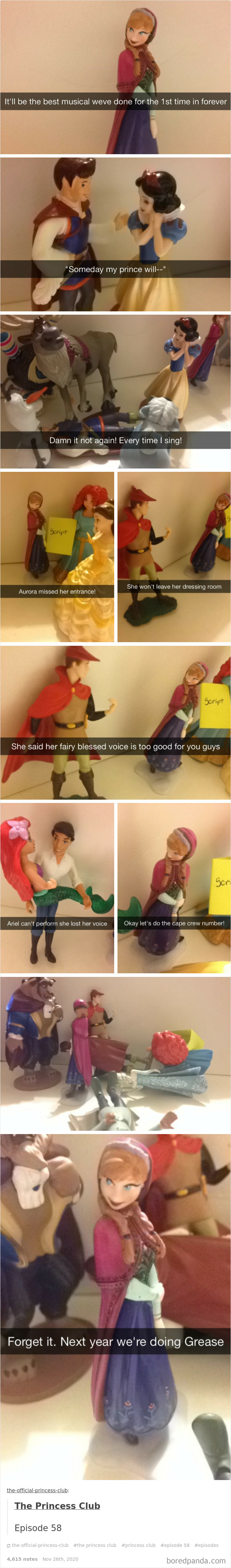 The First Annual Princess Club Musical